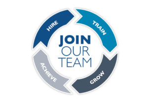 join our team, hire, train, grown, achieve