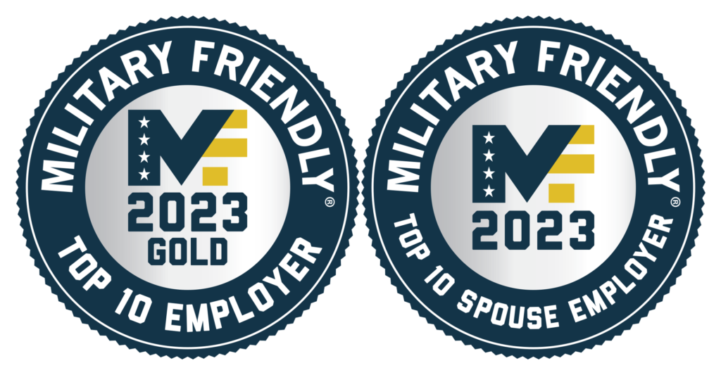 Military Friendly Employer award Icons
