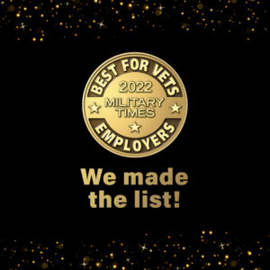 Best for Vets 2022 Employer logo from Military Times