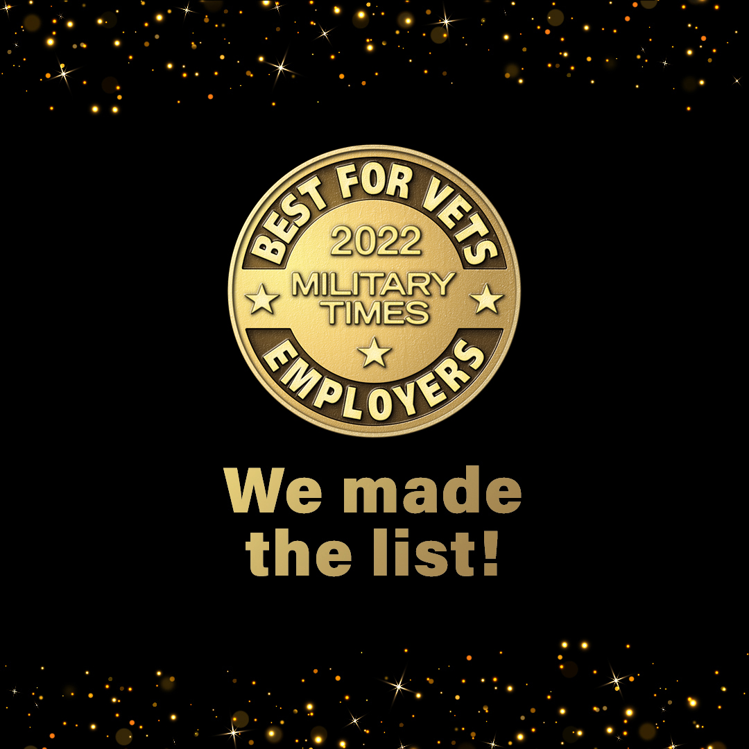 Best for Vets 2022 Employer logo from Military Times