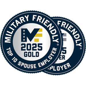 Military Friendly Employer Award Logos 2025