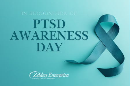 PTSD Awareness Day Ribbon