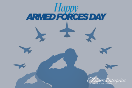 Recognition of enlisted military on Armed Forces Day.