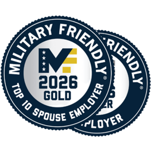 Military Friendly 2026 Awards Top Spouse Employer and Top Employer